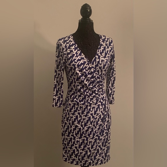 Laundry by Design, Faux Wrap Dress - Picture 1 of 2